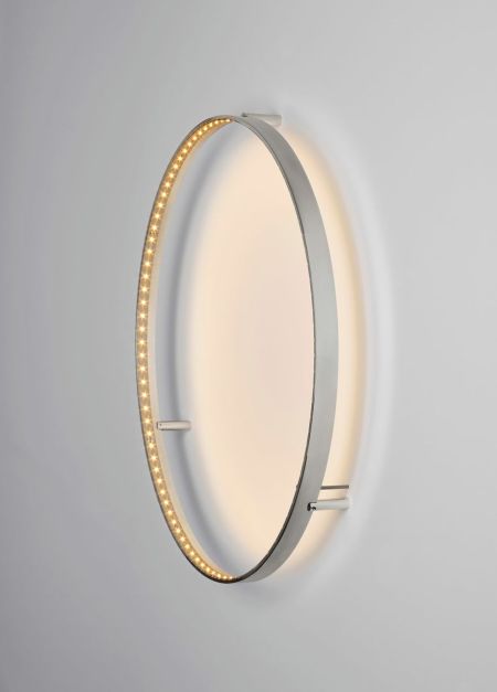 Applique Curve à led - Blanc - Ø 60 cm - Le Deun Luminaires