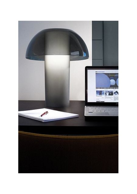 Lampe de table COLETTE - gris fumé - L - Pedrali
