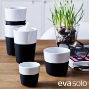 Set de 2 Tasses à expresso - noir carbone - 80 ml- Eva Solo