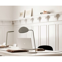 Lampe de table Leaf - Led avec variateur - gris - Muuto
