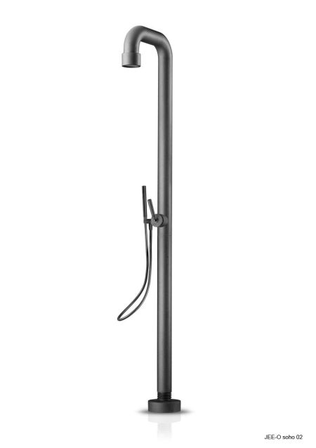 Douche extérieure design noire Soho - 02 - JEE-O