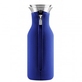Carafe Stoppe-goutte 1  L / Fourreau isolant Bleu électrique- Eva solo