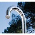 Douche de piscine design en inox Club C90 AST de Fontealta