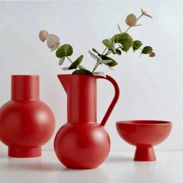 Vase pichet rouge Jug de Raawii