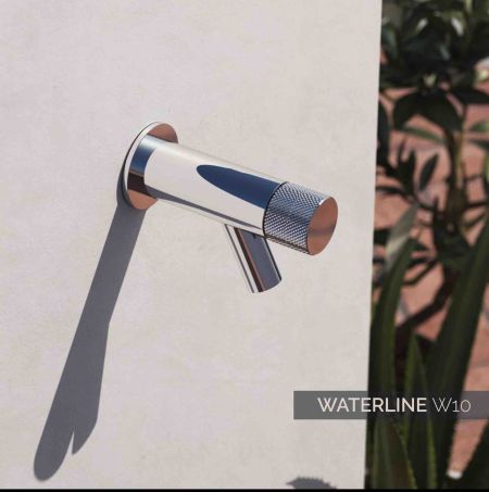 Robinet extérieur mural inox - Spring - W10 - Fontealta