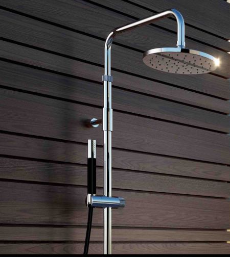 Douche extérieure inox - Waterline - W083.E - Fontealta Douche extérieure inox - Waterline - W083.E - Fontealta
