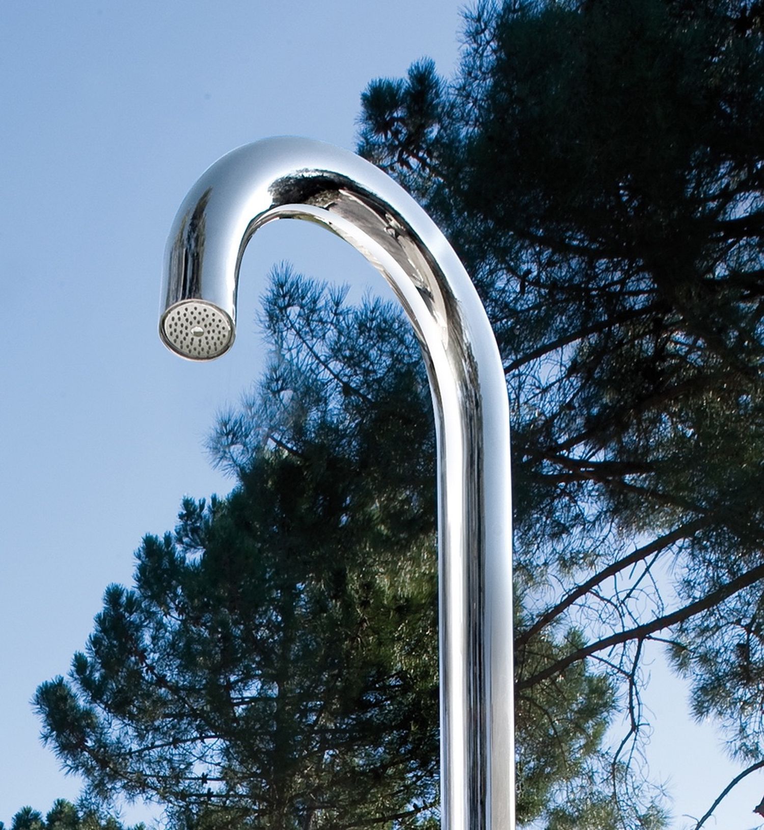 Douche extérieure inox Club C90 ME de Fontealta