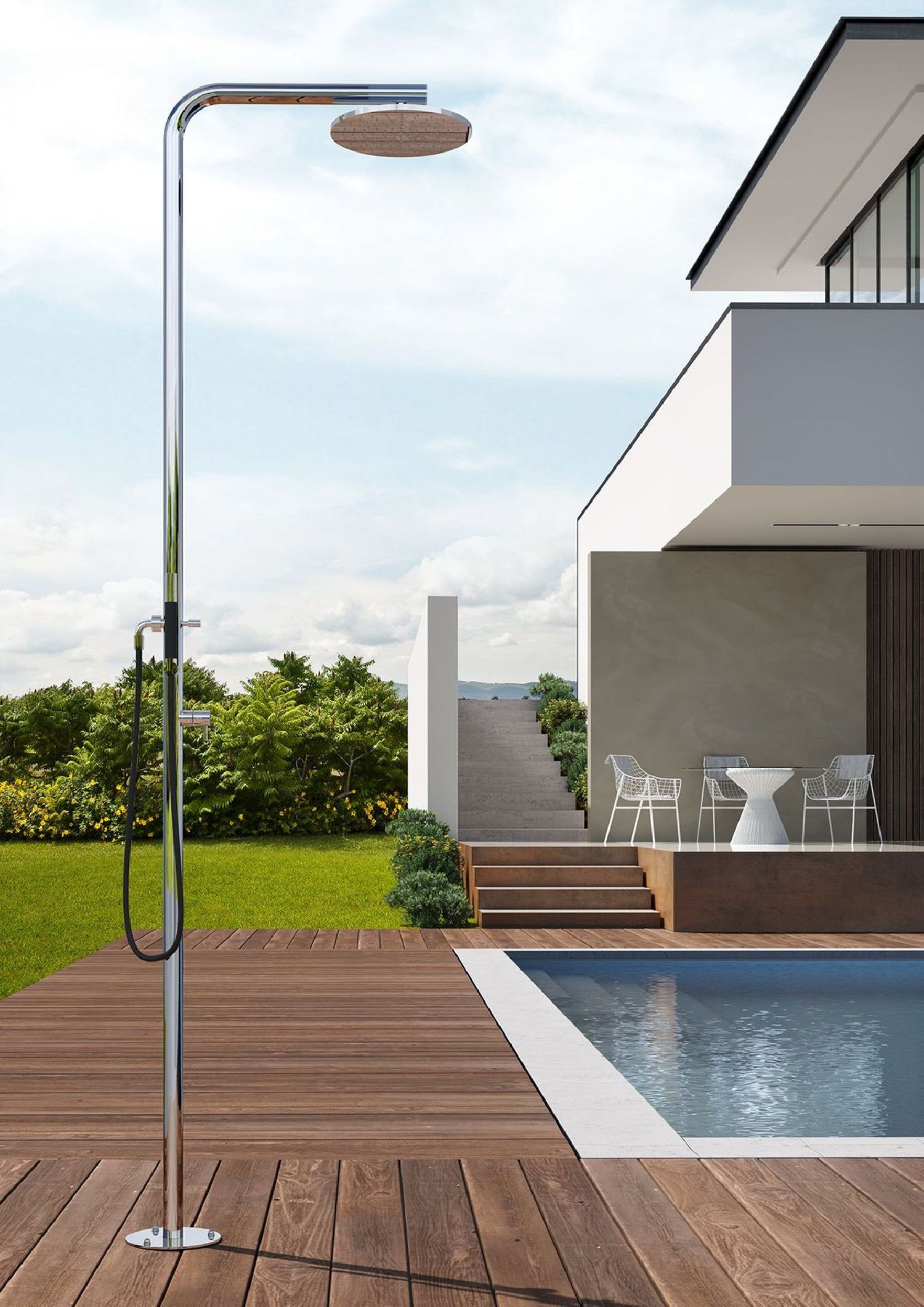 Douche extérieure  Fontealta inox Classy C40 ME