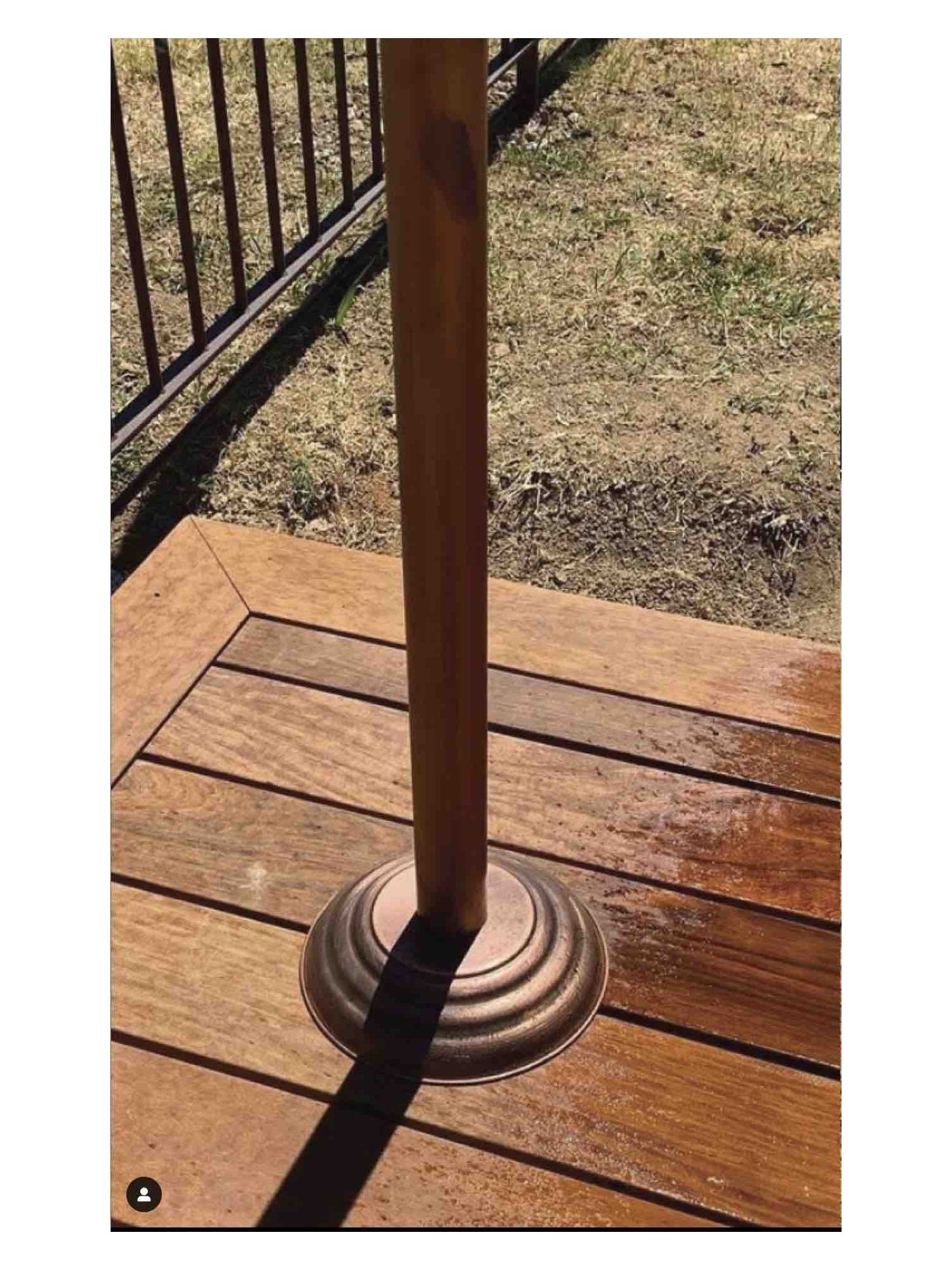 Douche extérieure en cuivre, robinet et pommeau - Origo C50 R
