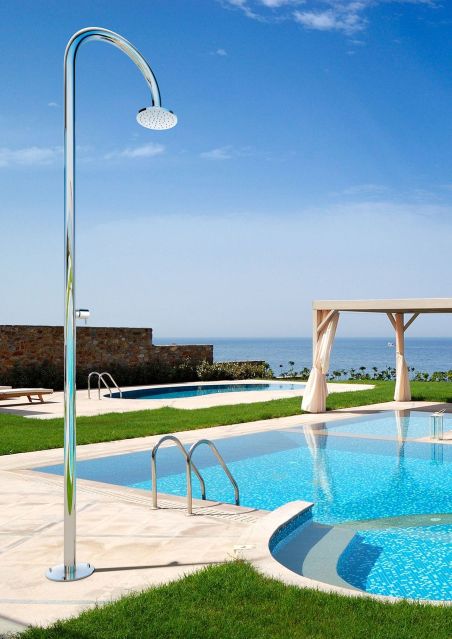 Douche de piscine design inox Origo c50 AS de Fontealta