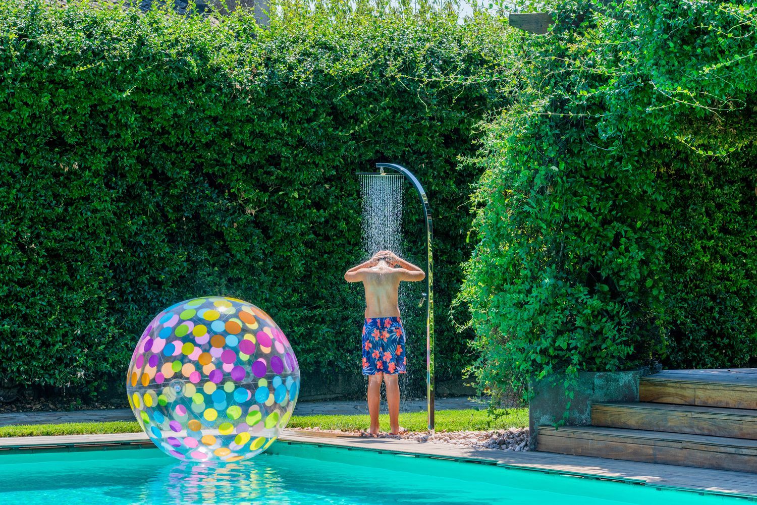 Douche inox avec mitigeur Arko Q53 M de Fontealta