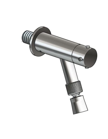 Robinet mural inox avec rince-pieds - Spring - W10 FS L Fontealta