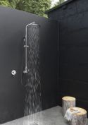 douche extérieure en inox w6X1.E avec mitigeur de Fontealta douche extérieure en inox w6X1.E avec mitigeur de Fontealta