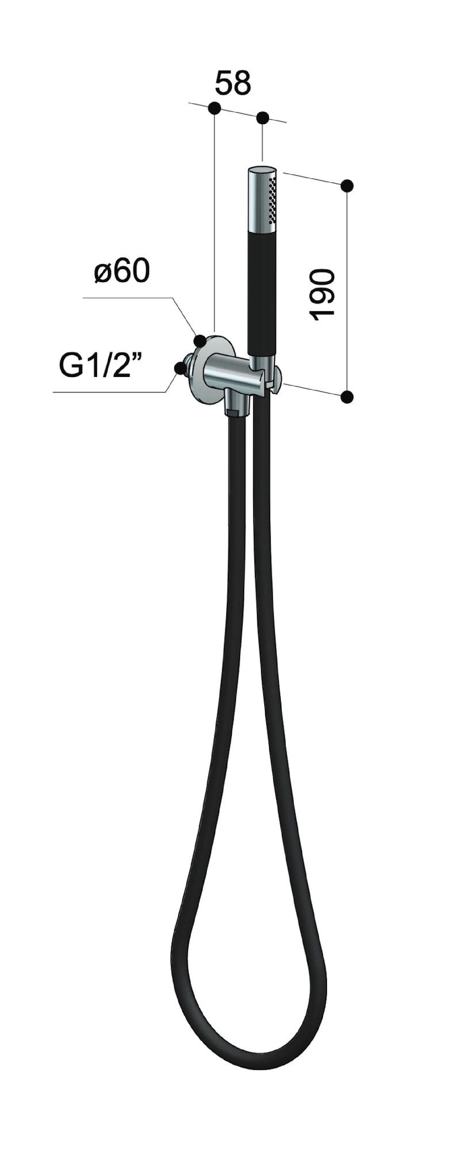 douchette de piscine en inox SK de Fontealta douchette de piscine en inox SK de Fontealta