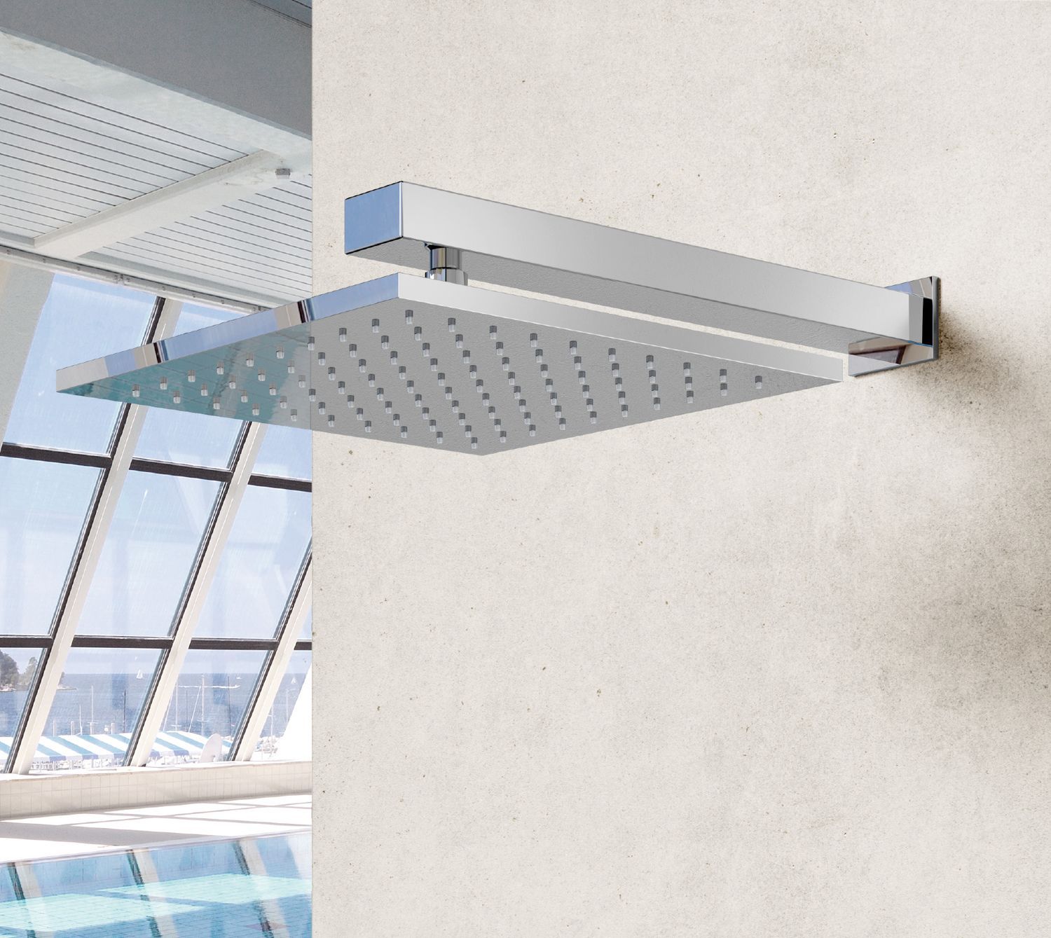 bras de douche de piscine en inox SA53.11 de Fontealta bras de douche de piscine en inox SA53.11 de Fontealta