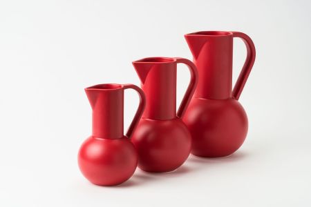Vase-pichet Jug rouge - Medium - Raawii