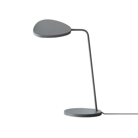 Lampe de bureau Leaf grise à Led avec variateur de Muuto