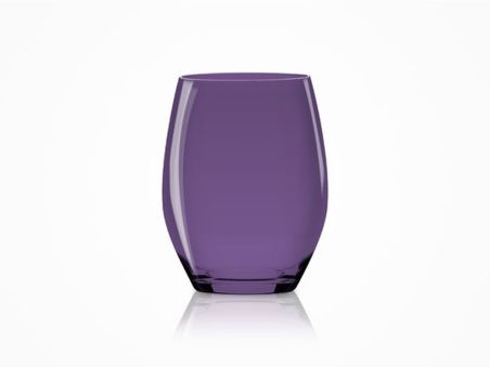 Verre design coloré Vertical Party violet d’Italesse