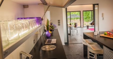 Verre Vertical Party- violet- Lot de 4- Italesse