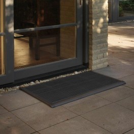 Paillasson extérieur Design anthracite de Rizz en 90 x 60