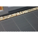 Paillasson extérieur design anthracite de Rizz en 175x70 Paillasson extérieur design anthracite de Rizz en 175x70