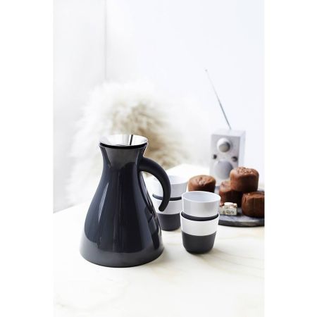 Set de 2 Tasses à expresso - noir carbone - 80 ml- Eva Solo