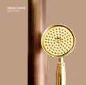 Douche extérieure en cuivre avec mitigeur et douchette - Origo C5OR.ME