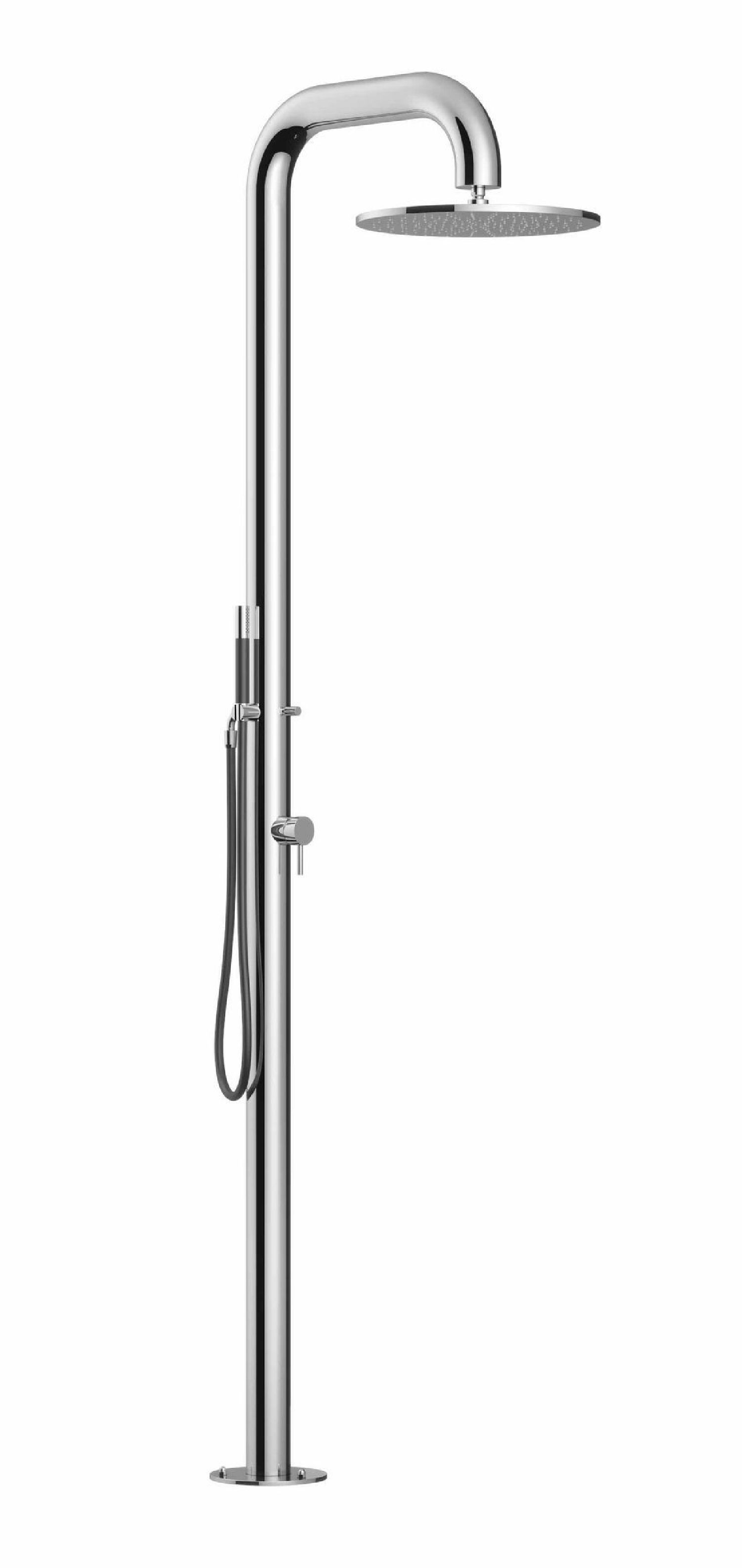 Douche extérieure inox avec mitigeur Boss Bw76 ME de Fontealta Douche extérieure inox avec mitigeur Boss Bw76 ME de Fontealta