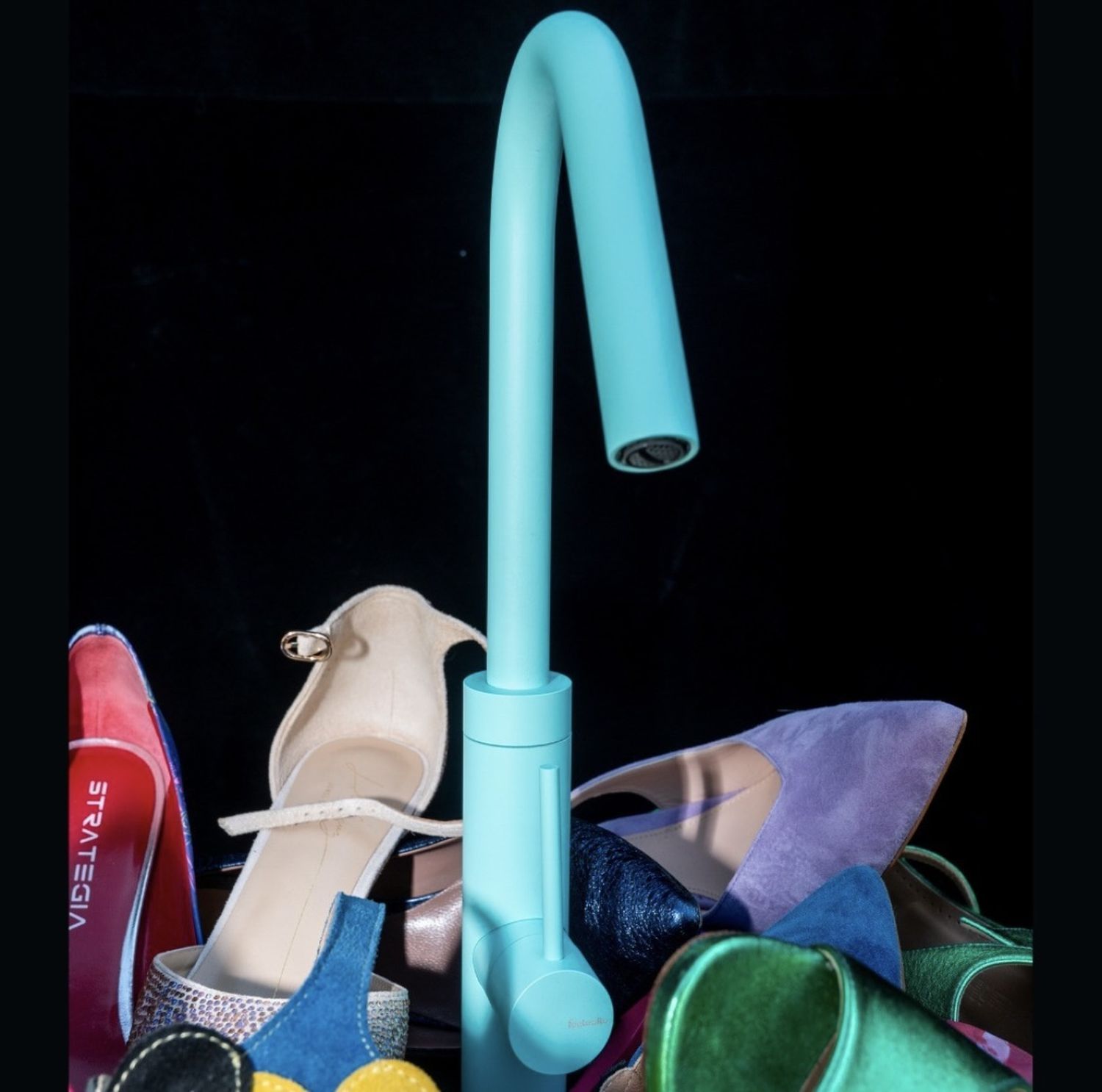 Mitigeur de lavabo en inox 316 W30H de fontealta