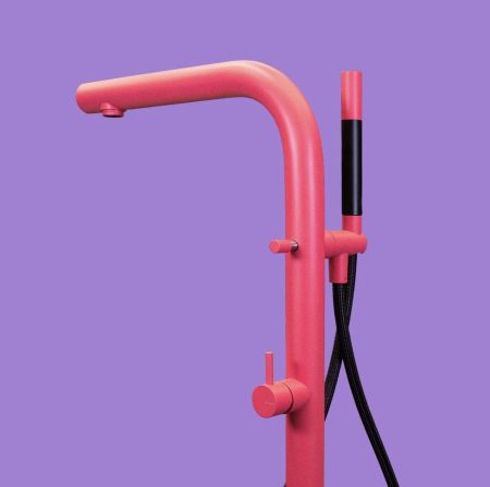 Colonne mitigeur inox pour baignoire  - Skinny S40 VME- Fontealta