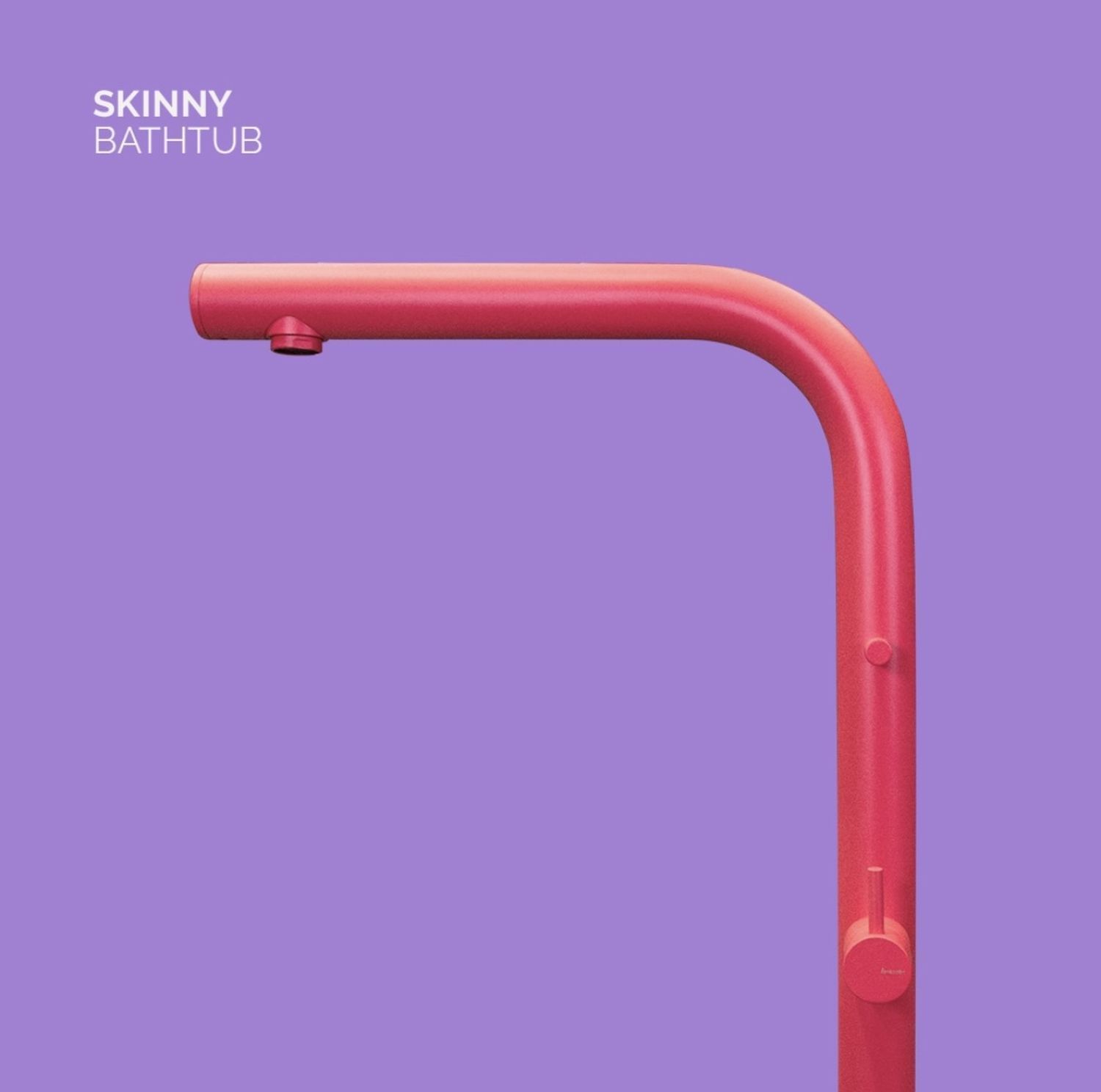 Mitigeur sur pied inox design Skinny S40 VME Fontealta