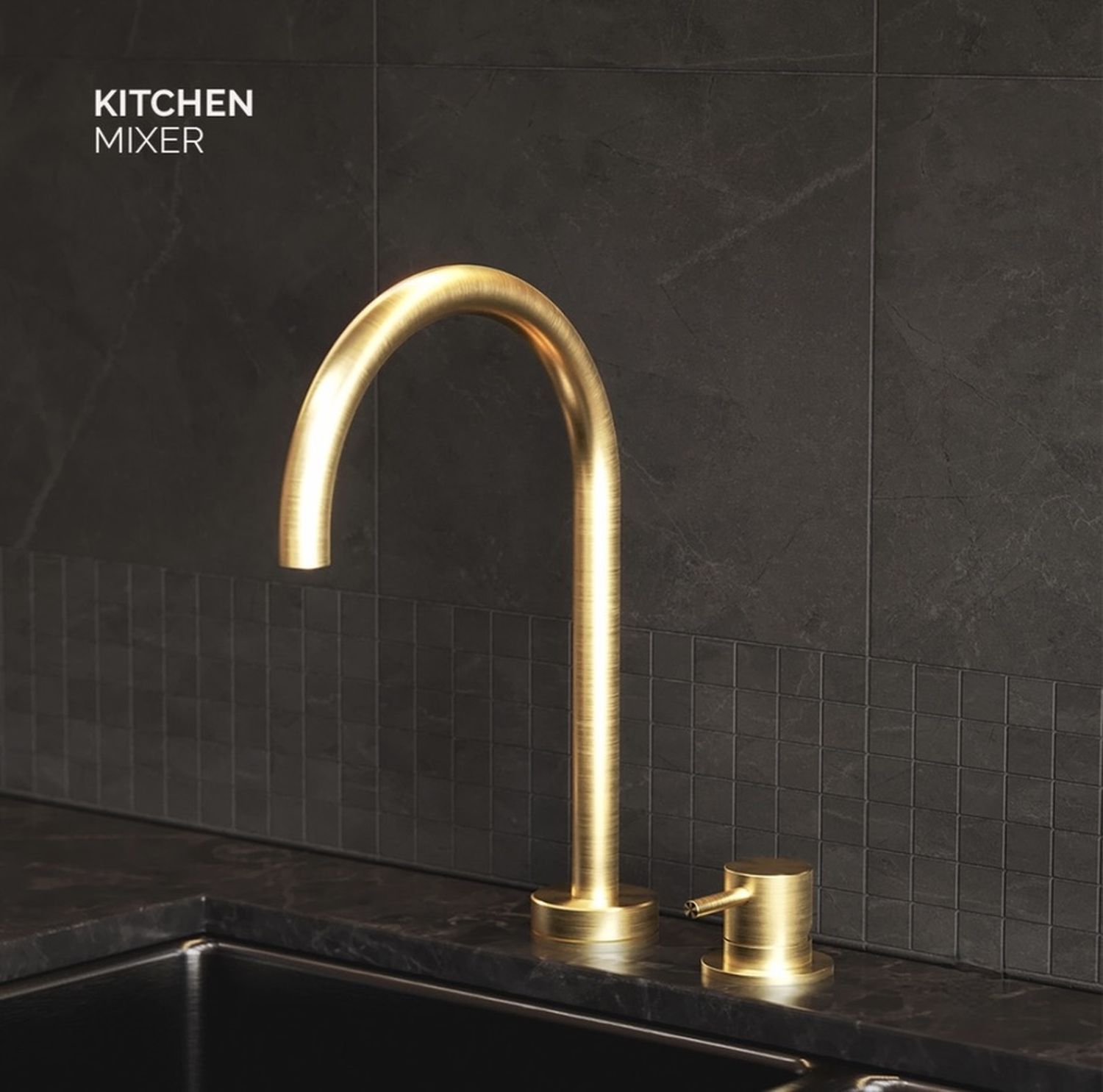 Mitigeur cuisine inox 316 - Waterline - K2M.O de Fontealta