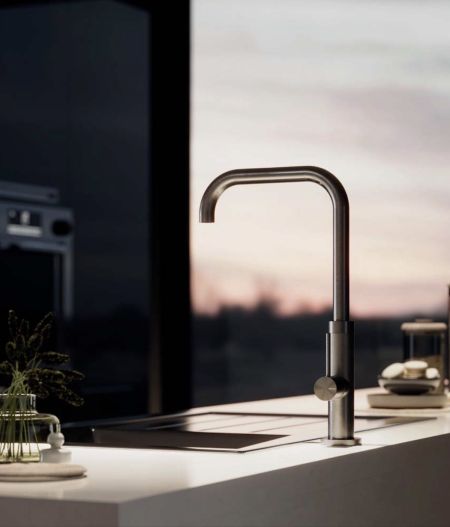 Robinet cuisine inox - Waterline - K35.CD - Fontealta