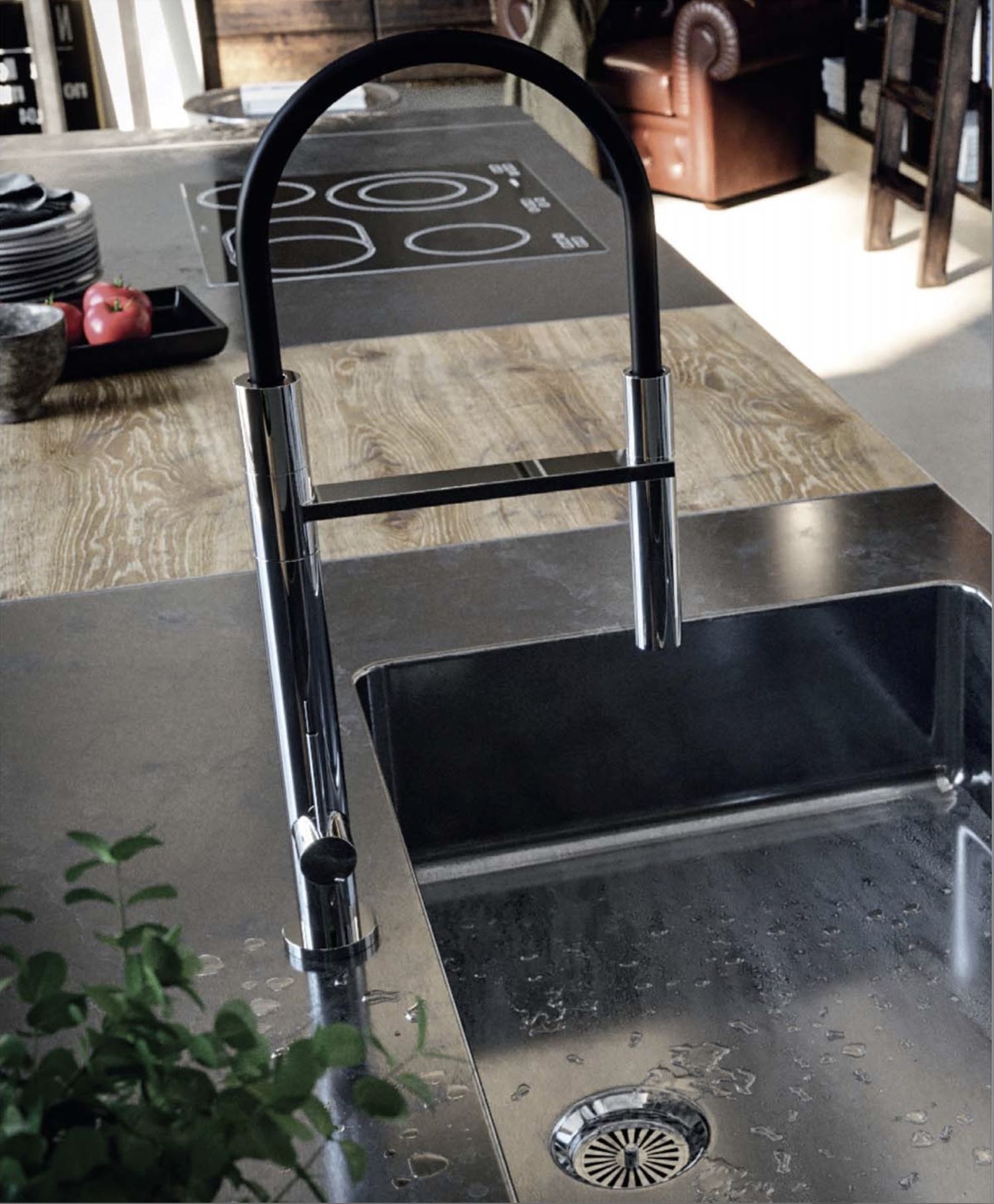 Robinet cuisine inox 316 - Waterline - K35.S de Fontealta