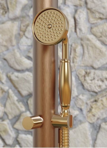 Douche extérieure en cuivre Origo C50 R ME Fontealta