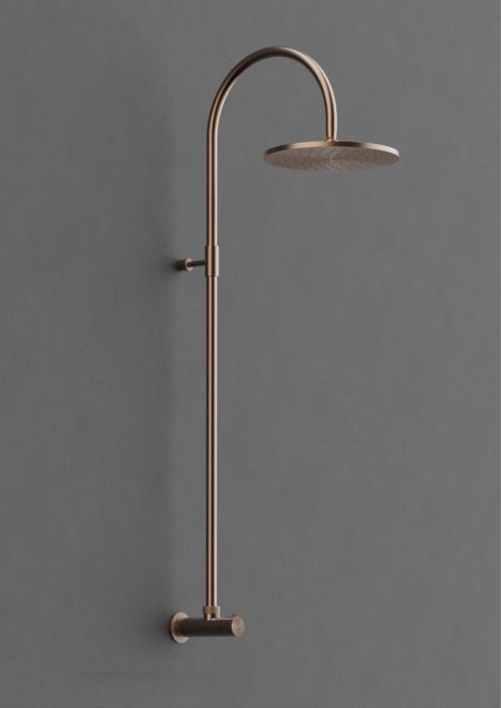 Douche murale extérieure inox - CLUB Large W257C - Fontealta