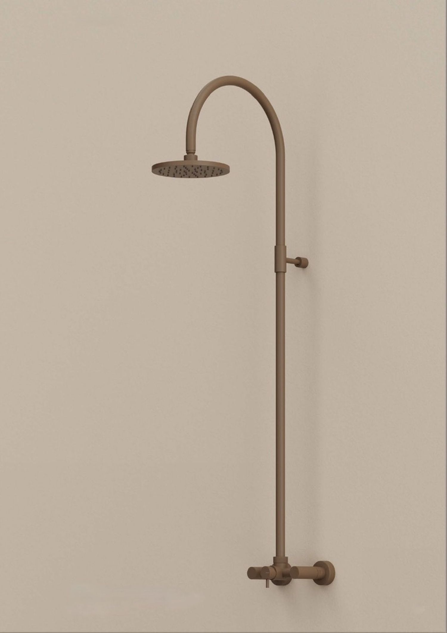 Douche murale outdoor origo W983 inox 316 de Fontealta