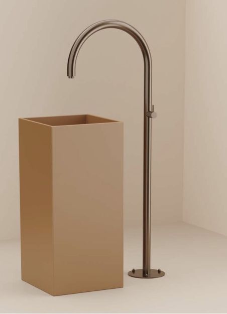 Mitigeur colonne inox 316 pour vasque Origo C40L.M de fontealta