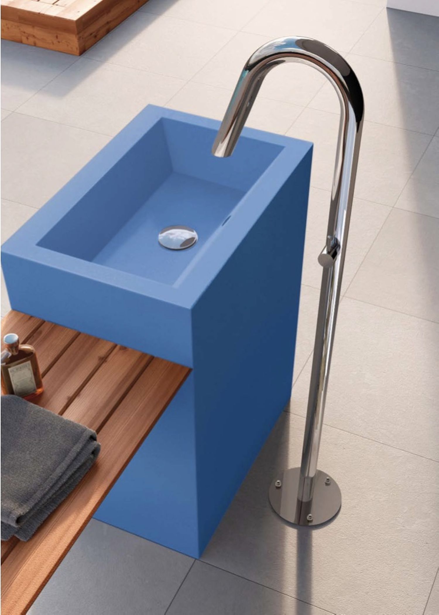 Colonne robinet extérieur de vasque Twiggy CS40 L de fontealta