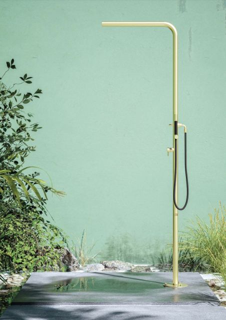 Douche extérieure inox Skinny S40 ME de Fontealta