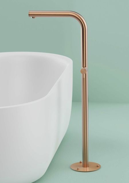 Colonne mitigeur inox pour baignoire  - Skinny S40 VM- Fontealta