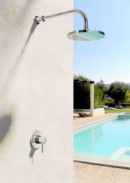 Mitigeur de douche inox - Waterline - MR- Fontealta