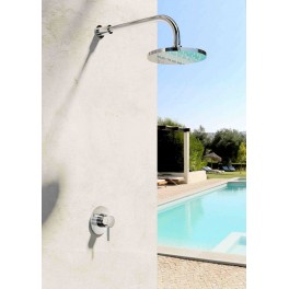Mitigeur en inox de douche de piscine MR de Fontealta