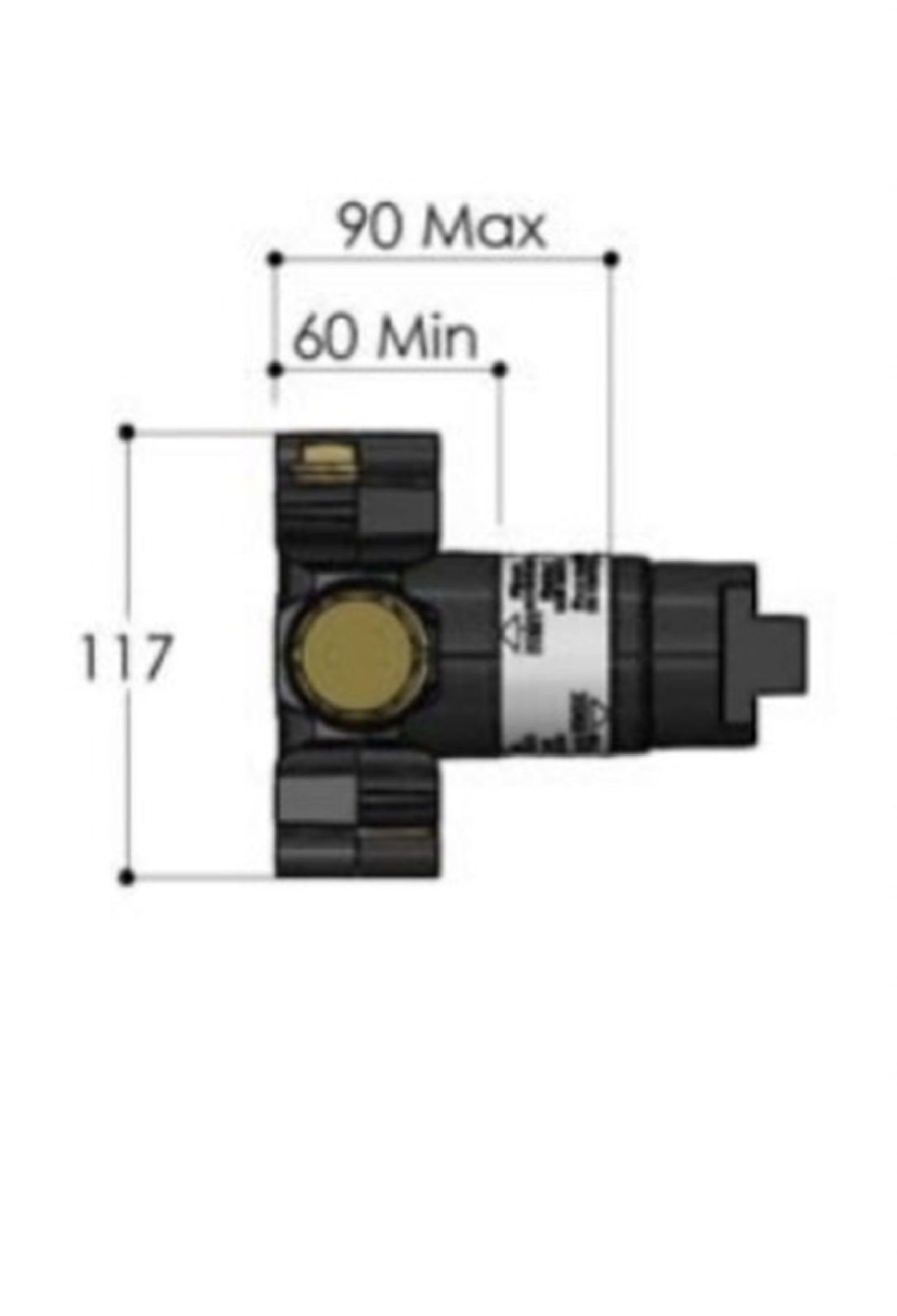 Melangeur de lavabo à encastrer en inox Flamingo W3PF de fontealta