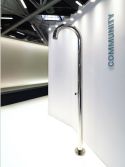 Douche de piscine design en inox Club C90 AST de Fontealta